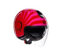 AGV Casco Jet ETERES AGV E2206 TROPEA Rosso/Rosa
