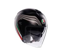 Casco Jet AGV IRIDES Bologna Matt Black/Tricolore Taglia:XL