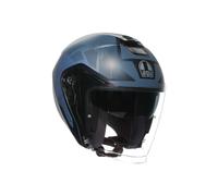 AGV Irides Trieste, casco aperto L male Opaco Blu/Grigio