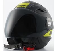 Casco jet Blauer BRAT Nero Giallo Opaco S