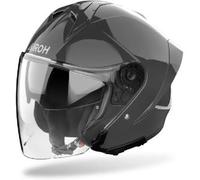 Casco Jet Airoh H.21 Color Grigio Scuro Lucido XL