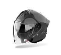 Casco Jet Airoh H21 Color Grigio Scuro In Fibra XL