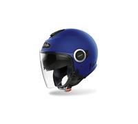 Casco Jet Airoh Helios Color Blu Opaco Taglia:M