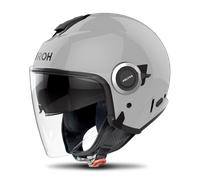 Casco Jet Airoh Helios Grigio cemento lucidoS Grigio cemento lucido