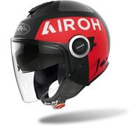Casco Jet Airoh Helios Up Nero Opaco XS