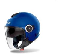 Casco Jet Airoh Helyos Color Blu Opaco M