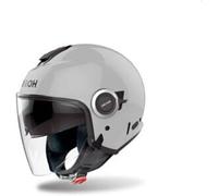 Casco Jet Airoh Helyos Color Concrete Grigio Lucido M