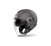 Casco Jet Airoh HELYOS COLOR Dark Grey Gloss