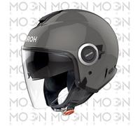 Casco jet Airoh Helyos Color Dark Grey Gloss taglia M 57-58 cm ECE 22.06