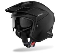 Casco Jet Airoh KOMBAKT COLOR Black Matt Taglia:S