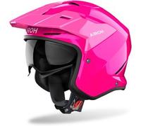 Casco Jet Airoh Kombakt Color Rosa Lucido M