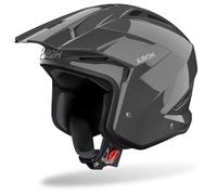 Casco Jet Airoh TRR II Color Grigio Scuro Lucido M