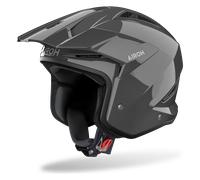 Airoh Casco Jet TRR II Color Grigio Scuro Lucido XS