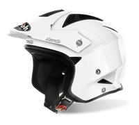 Casco jet Airoh Trr S Color bianco lucido L