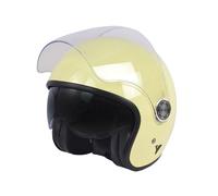 Casco Jet Aperto By City The City beige shiny