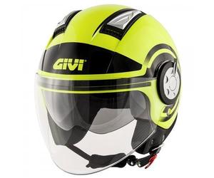 Casco Jet Aria 11.1 Doppia Visiera Retta e Parasole Givi Taglia XS S M XL