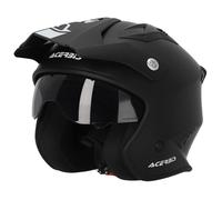 CASCO JET ARIA 22-06 NERO ACERBIS ENDURO OFF ROAD MOTARD MOTO CROSS TAGLIA L