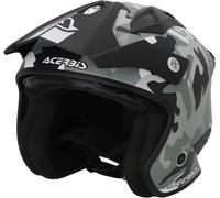 Casco Jet aria ACER amouflage grigio taglia XL