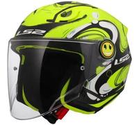 CASCO BIMBO LS2 FUNNY 2 OF622 JUNIOR GLUP GIALLO FLUO TAGLIA M ECE 22.06