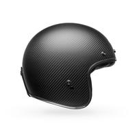 Bell Custom 500 Carbon Solid Casco Jet, carbone, taglia XS