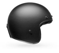 Casco Jet Bell Custom 500 Carbon Solid Matte Black Taglia:S
