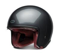 Bell TX-501 Solid Casco Jet, nero-grigio, taglia XL per maschi
