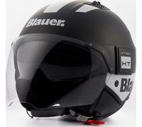 Casco jet Blauer BET H.T. in fibra Nero Bianco L