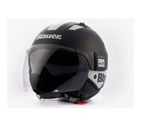 Blauer BET HT Casco Jet, nero-bianco, taglia L