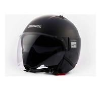Casco Jet Blauer Bet Monochrome Nero Opaco L