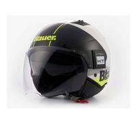Casco Jet Blauer Bet Urban Bianco L