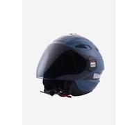 CASCO JET BLAUER HT BRAT BLUE INDIGO/BLACK MOTO/SCOOTER OMOLOGATO
