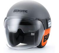 Blauer Pod 06 Casco Jet, grigio-arancione, taglia S per maschi