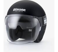 Casco Jet Blauer Pod Monochrome Nero Opaco XS