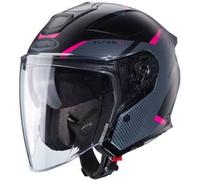 Caberg Flyon II Boss, casco jet XS male Opaco Nero/Grigio/Fucsia