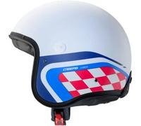 Caberg Freeride X Daytona, casco aperto XL female Opaco Bianco/Blu/Rosso