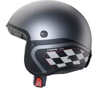 Casco Jet Caberg Freeride X Daytona Grigio Metallizzato Nero Bianco XL