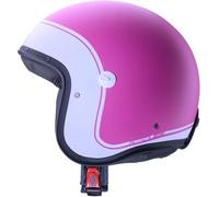 Casco Jet Caberg Freeride X Imola Fucsia Opaco Bianco L