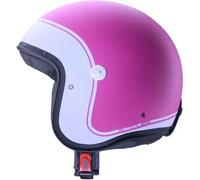 Casco Jet Caberg Freeride X Imola Fucsia Opaco Bianco M