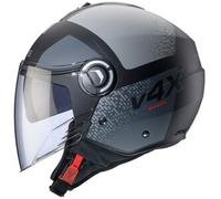 Caberg Riviera V4 X Alpha, casco aperto XL female Opaco Nero/Grigio/Grigio Chiaro