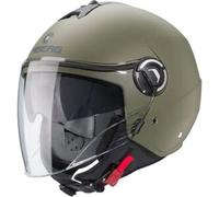 Caberg Riviera V4 X, casco jet XS male Matt-Verde Scuro