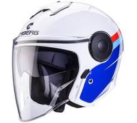 Caberg Soho Zephir, casco jet XS male Bianco/Blu/Rosso