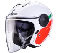 Caberg Soho Zephir, casco jet S male Bianco/Verde/Rosso