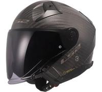 LS2, Casco Moto Jet INFINITY II CARBON Matt Carbon, M
