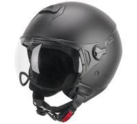 Casco Jet CGM 167A FLO MONO Nero Opaco Visiera Sagomata ECE 22.06