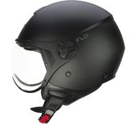 Casco Jet CGM 167A FLO Nero Opaco Visiera Sagomata ECE 22.06