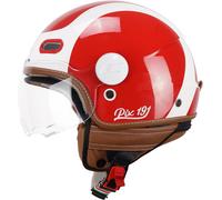 Cgm 191g Pix Sprint Short Screen Open Face Helmet Rosso 2XL