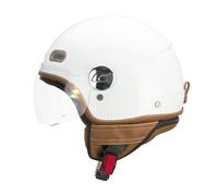 Casco Jet CGM 191I PIX IT Verde Bianco Rosso sagomata