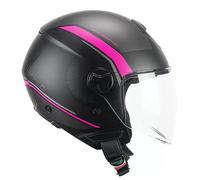 CASCO JET CGM FLO DOT VISIERA LUNGA
