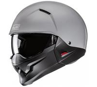 Casco jet con maschera HJC i20N Solid grigio XL