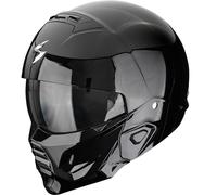 Casco jet con maschera Scorpion EXO-COMBAT II Solid nero XS